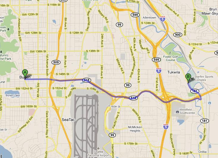 Burien CPA Map Burien CPA Map